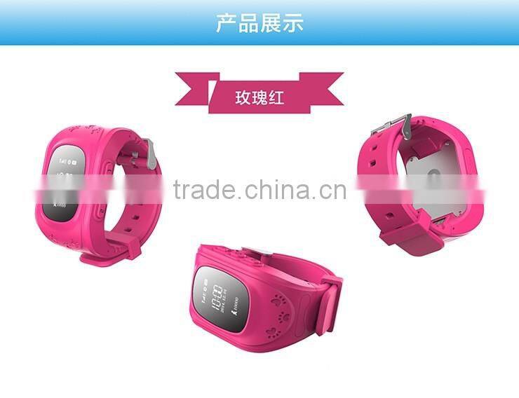 2016 newest silicon bluetooth gps smart smart watch tracker for kids with gps and phone