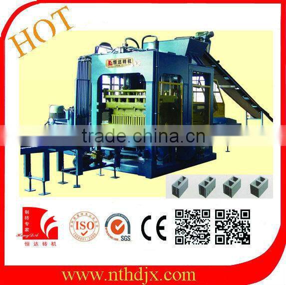 QT10-15 hydraulic automatic concrete paver brick making machine