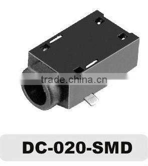 dc power jack connector DC-020-SMD