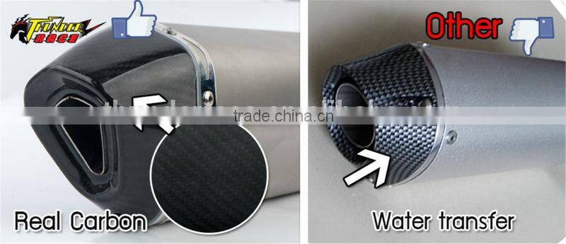 Stainless steel muffler exhaust pipe slip on for scooter