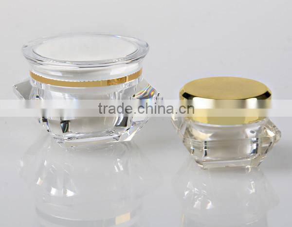 cone shape white color cosmetic packaging