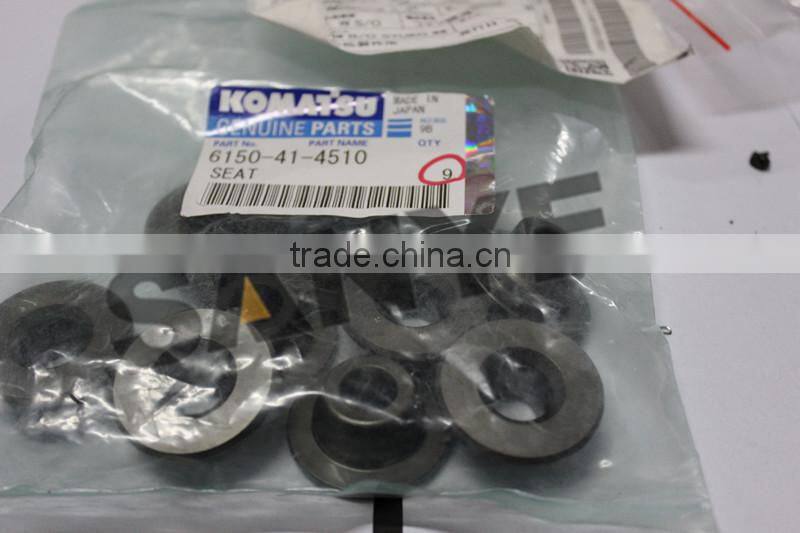 Genuine upper seat 6150-41-4510 for SAA6D125 engine
