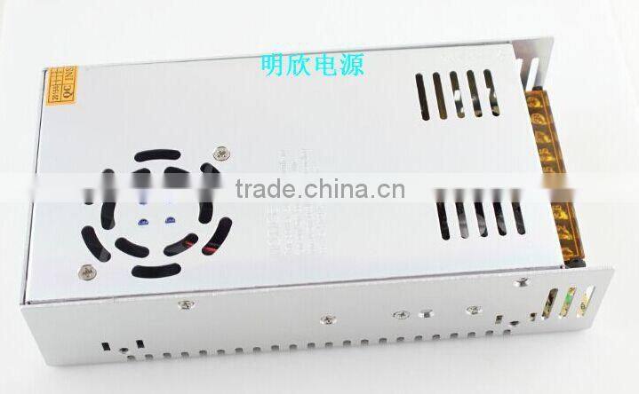12v 33a 400w dc switching power supply with temperature control fan