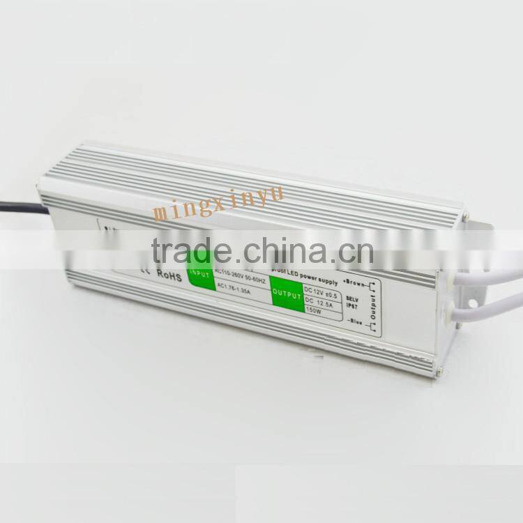 factory price 230v 24v transformer waterproof 150w led driver