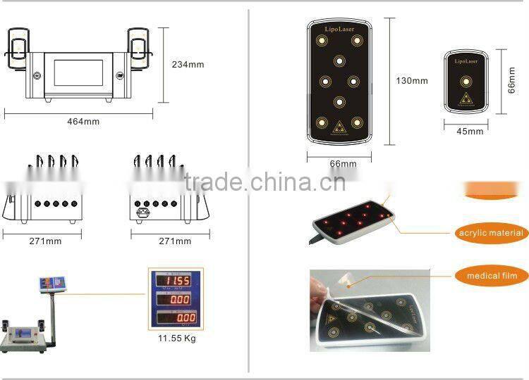 Quick slim! machine shaping with diode LP-01/CE i lipo laser slim machine shaping with diode