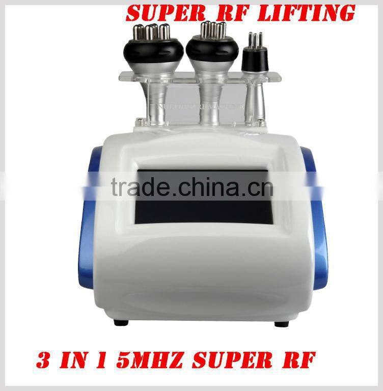 Affordable skin care 3in1 5MHZ tripolar multipolar rf beauty devices