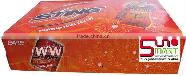 Sting Energy Drink With Ginseng 250ml FMCG products