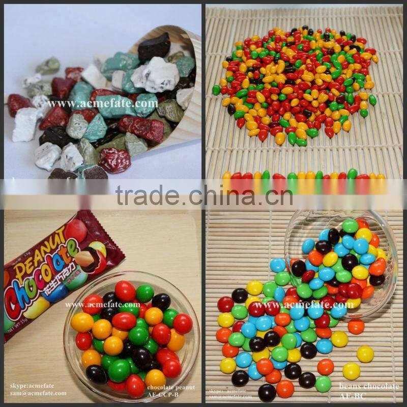 HACCP&ISO top quality colorful sweet chocolate food button confectionery in Korean