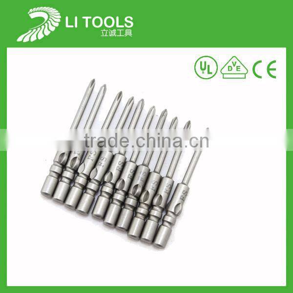 Magnetic phillips Standard screwdriver bits