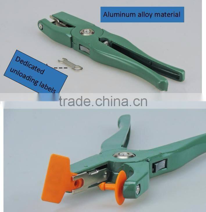 ear tag plier for single ear tag for cow ear marking pliers