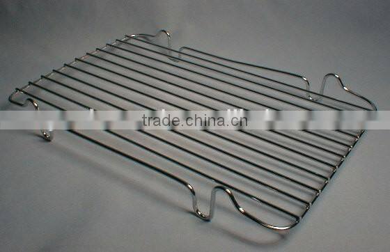 food grade stainless steel barbecue BBQ crimped wire mesh