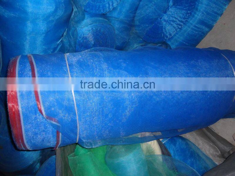 grey color plastic gardening mesh/plastic mosquito net/flower insect nets pest control