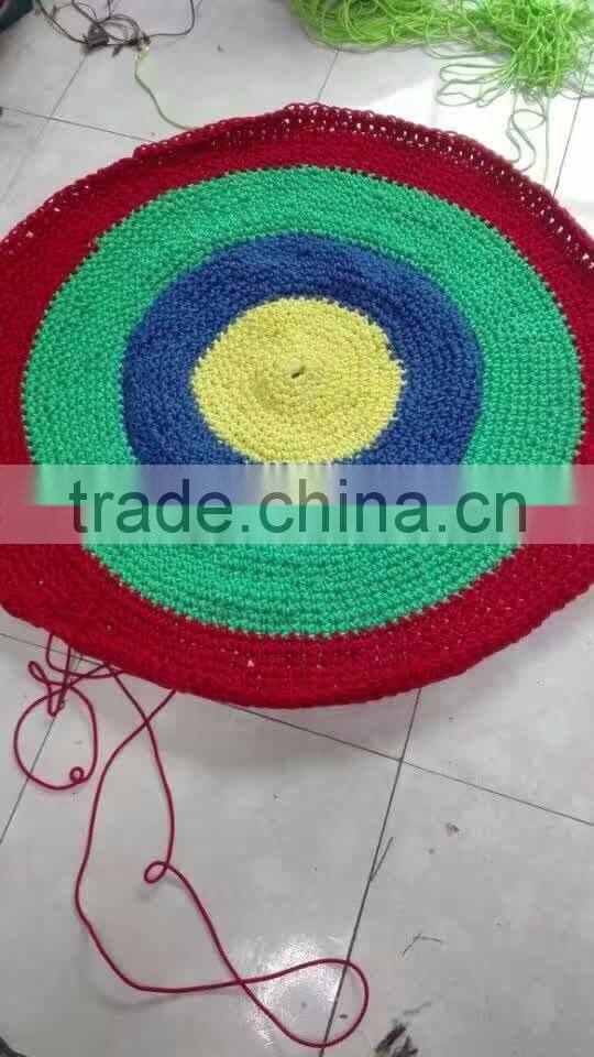children climbing play net