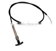 ISO9001:2008 certificate Black color T handle choke cable