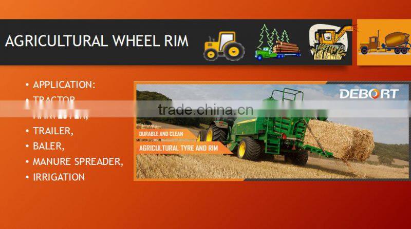 agricultural wheel rim, steel wheel