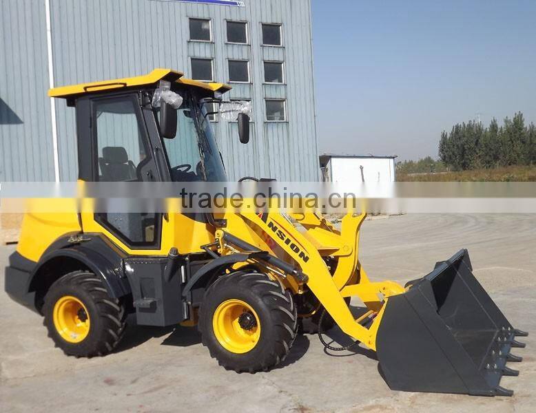 AS910 Articulated mini wheel loader CS910 with electric joystick and ISUZU axles