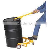 No-Spill Drum Truck with three wheels
