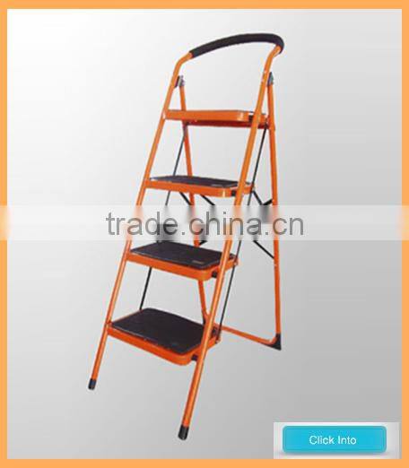 Household 5 steps steel folding step ladders loft ladders manufacturer