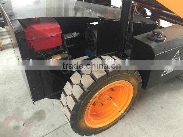 mini tunnel muck wheel loader coal mine excavator price