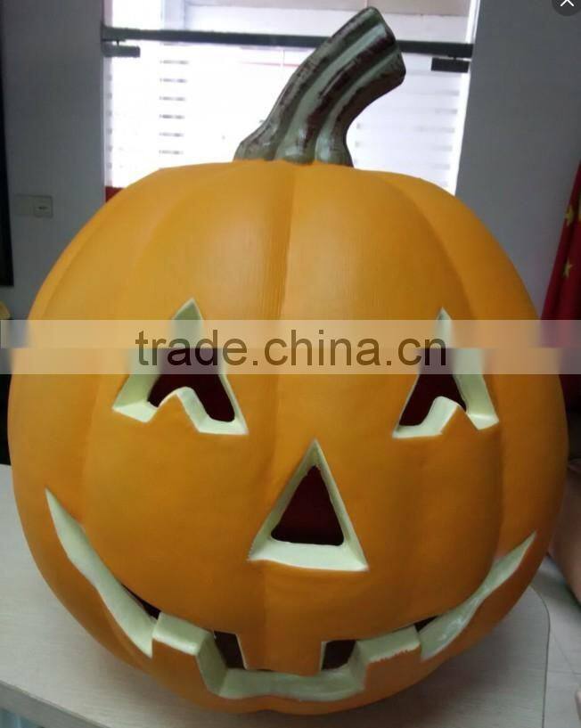 OEM Blow Molding Plstic Halloween Pumpkin Lanterns LED Light Christmas gift