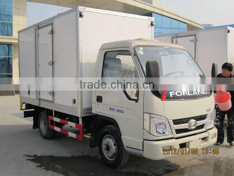 Foton 4*2 mini van truck for sale