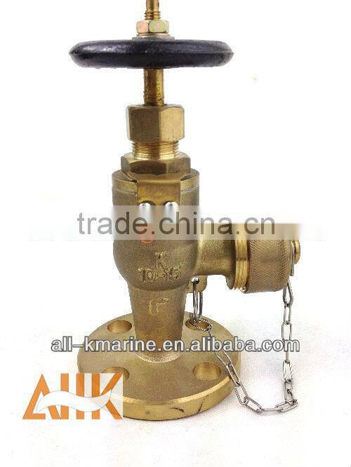 Marine Bronze Hose Valve/Angle Type