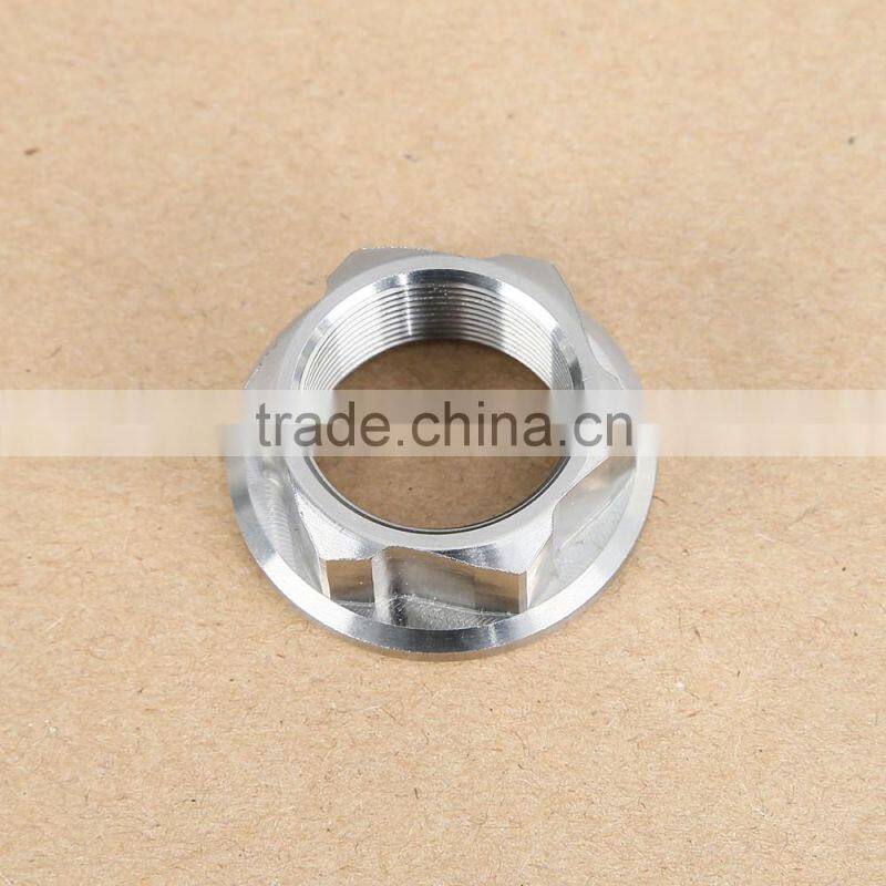 M22-P1.0/M27-34 Titanium Steering Stem Open Nut For Honda Yamaha Kawasaki Suzuki