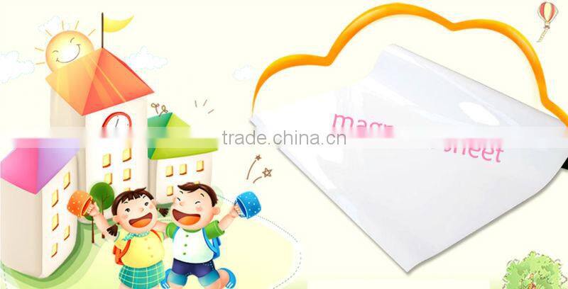 New promotional customized PVC coating printable strong adhesive magnet sheet