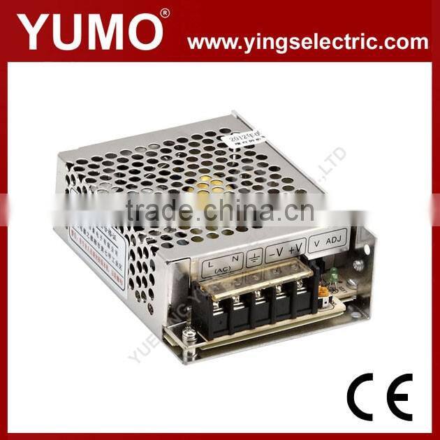 YUMO MS-60 12VDC 15VDC 24VDC 60W Mini size series SMPS LED Switch Mode Power Supply