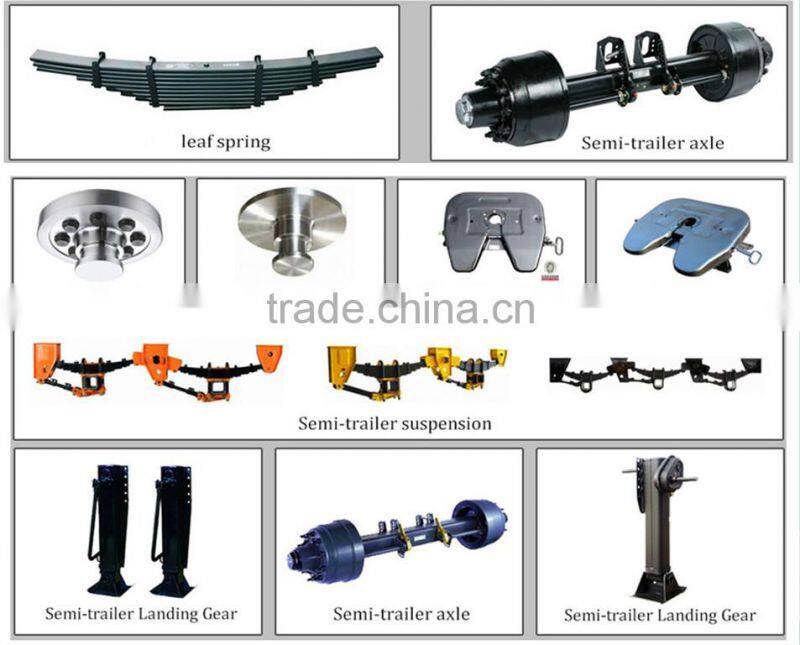 Original Container Semi Truck trailer adjustable supporting Legs