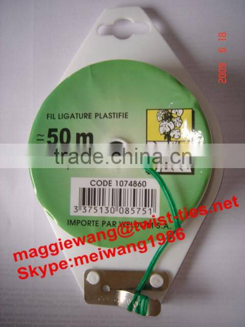 garden twist ties/plastic ties