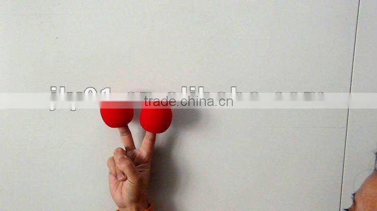 lovely clawn red sponge ball