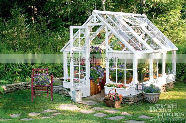 Factory Price mini glass indoor greenhouse