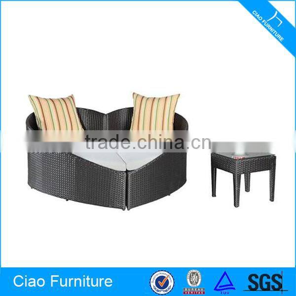 Leisure Rattan Garden Outdoor Loveseat Sofa