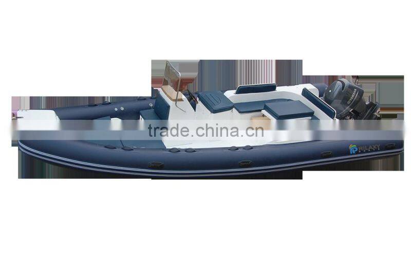 Rilaxy 23ft 7.0m semi rigid boat RIB 700 with Suzuki outboard engine