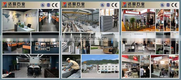 Cheap Polished Dark Grey G654 Granite Stair