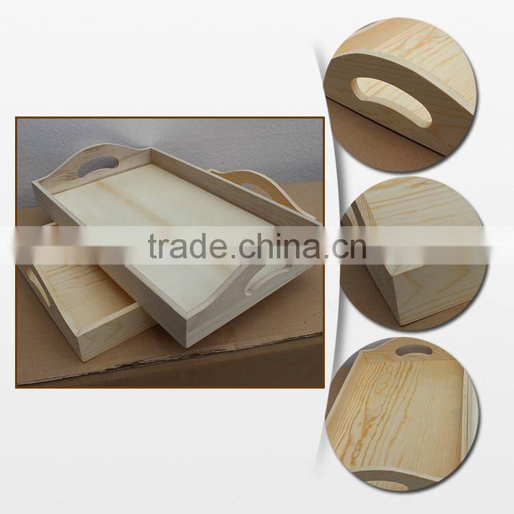 Factory Price Appetizer Wooden Tray