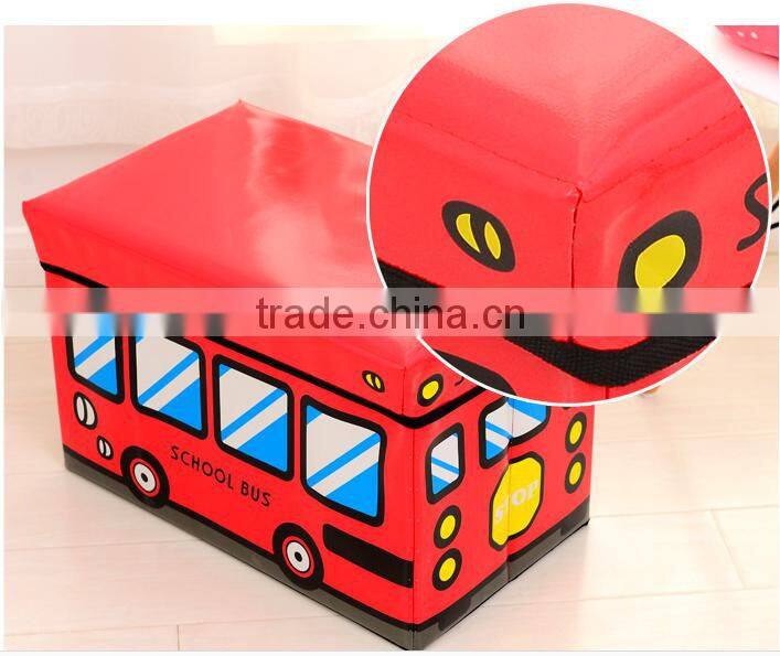 Q1125 coated multifunctional lovely cloth storage box
