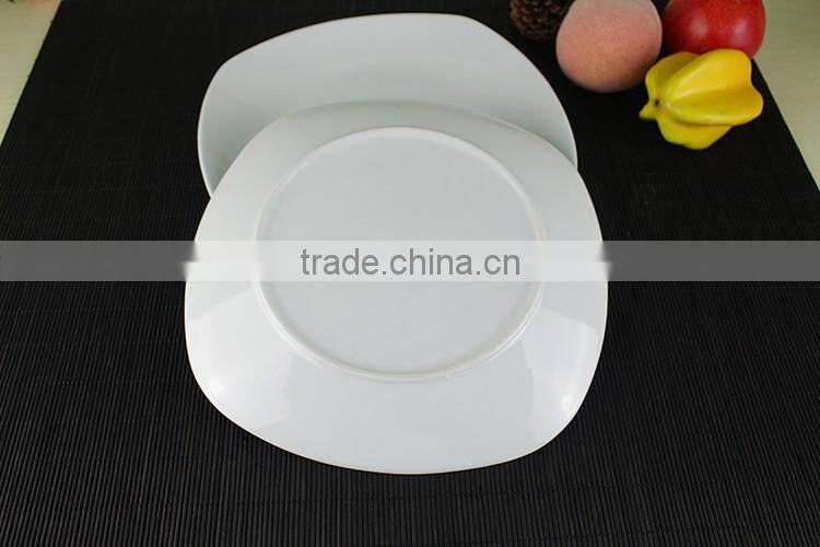 Elegant design custom wholesale ceramic or porcelain charger plates