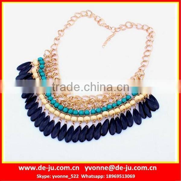 Handmade Beaded Collar Necklace