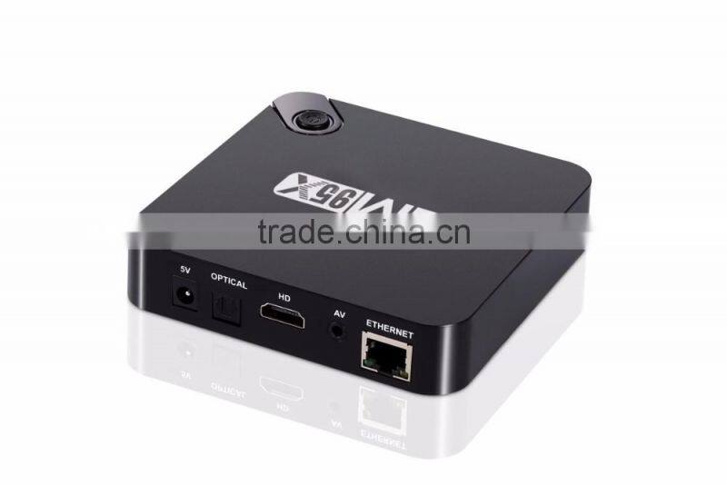 New Arrival EM95X Powerful 2GB/16GB Android 6.0 Marshmallow Quad Core TV Box, Amlogic S905X 4K TV Box For Wholesale