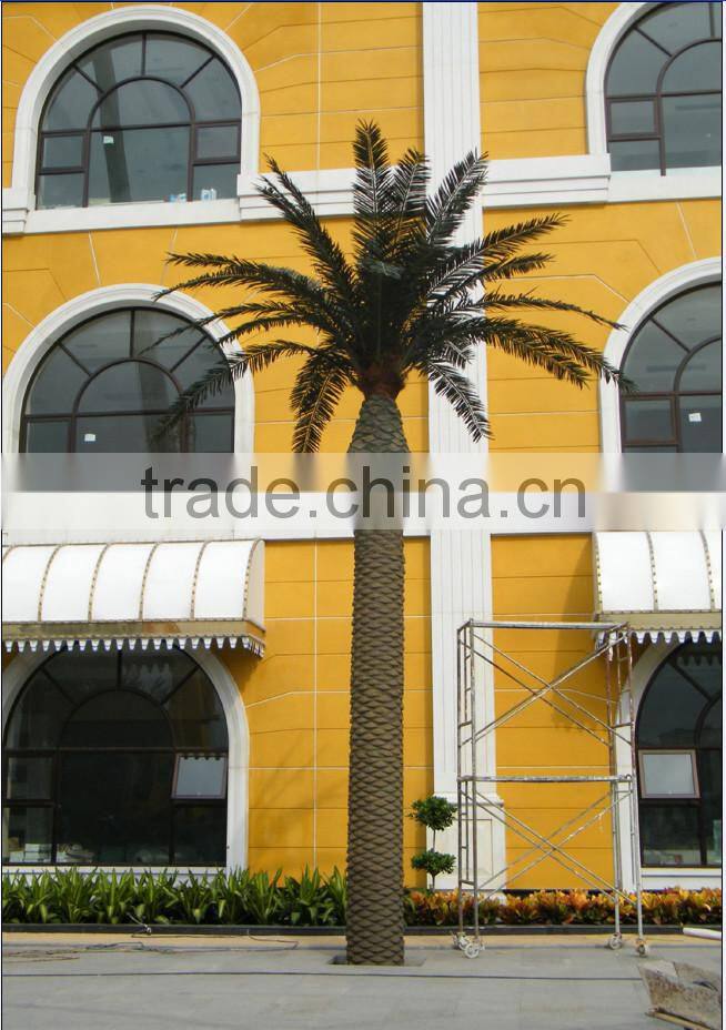 artificial palm tree fiberglass outdoor coconut tree sale fake tree