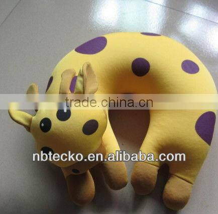 Animal shape microbeads neck pillow// Dog shape neck pillow