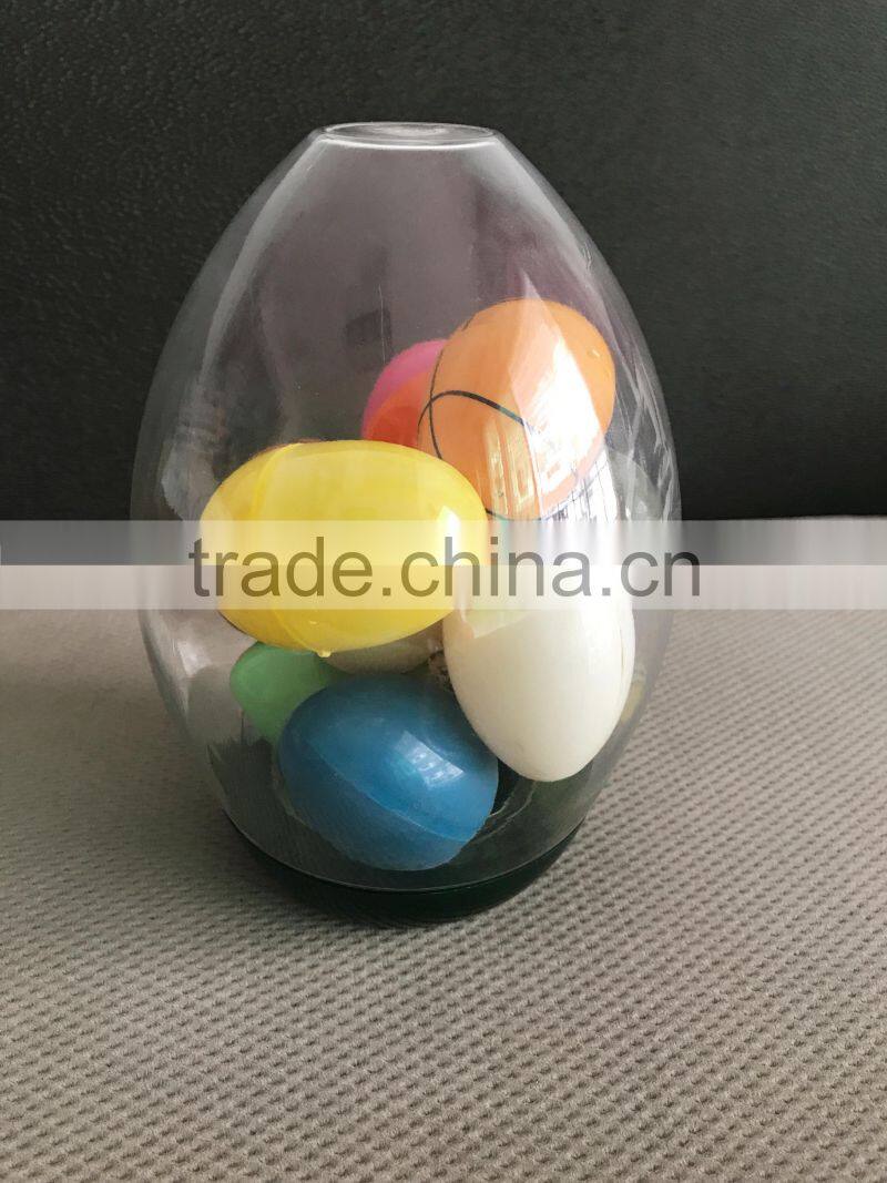 Plastic easter egg container