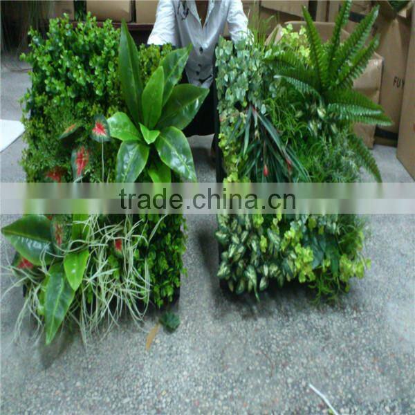 indoor plant wall artificial panel faux hanging wall fake grass wall paneling