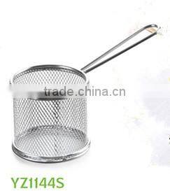 Professional Manufacture production stainless steel deep Fryer Basket&mini fry basket &stainless steel deep frying basket