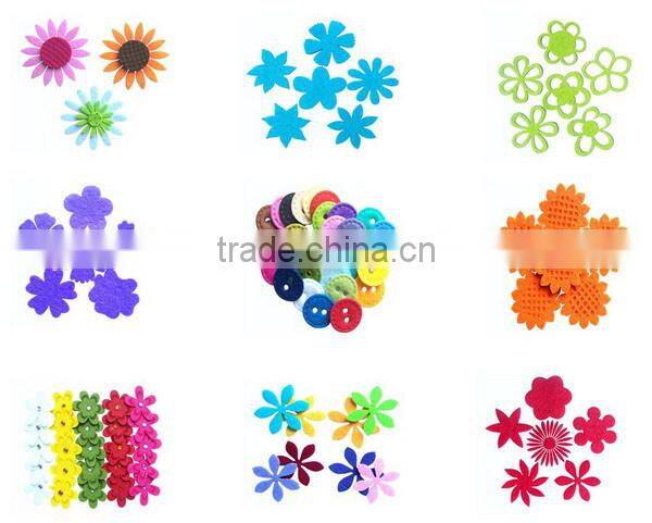 eco friendly new products promotional gift wholesale ornaments fabric handmade felt balls on alibaba express