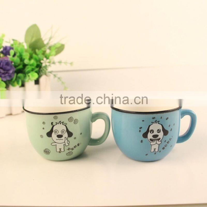 customized logo handmade stoneware bowl for promotional