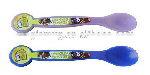 Free Sample Baby Spoon Plastic Feeding Spoon