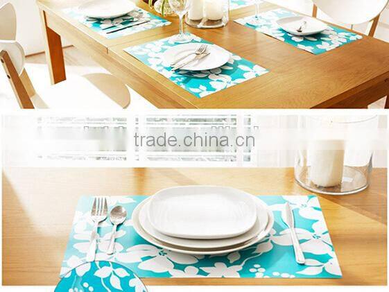 Direct manufacturer supply European PVC insulation glass table mats coasters